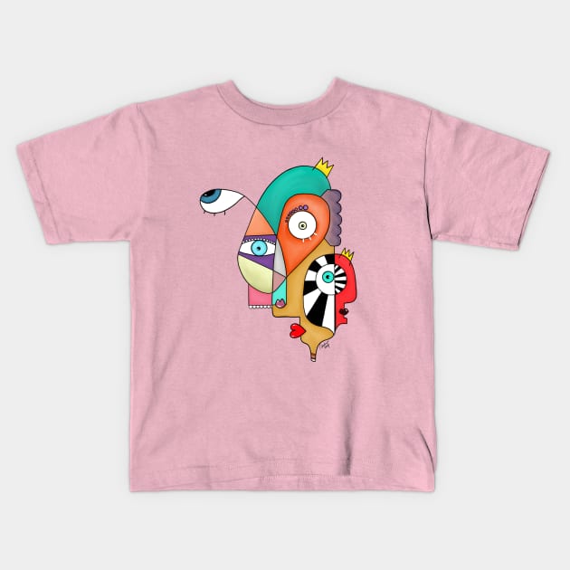 Parenthood Kids T-Shirt by Elisabeth Sandikci